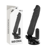 BASECOCK - VIBRADOR REALÍSTICO CONTROL REMOTO NATURAL 20 CM -O- 4 CM