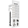 BASECOCK - VIBRADOR REALÍSTICO CONTROL REMOTO NATURAL 20 CM -O- 4 CM