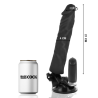 BASECOCK - VIBRADOR REALÍSTICO CONTROL REMOTO NATURAL 21 CM -O- 4 CM
