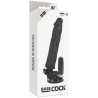 BASECOCK - VIBRADOR REALÍSTICO CONTROL REMOTO NATURAL 21 CM -O- 4 CM