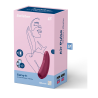 SATISFYER - CURVY 1 ROJO ROSADO