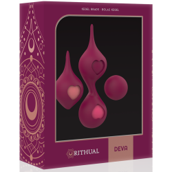 SET DEVA RITUAL ENTRENAMIENTO PELVICO VERDE AQUA