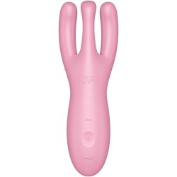 SATISFYER - THREESOME 4 VIBRADOR APP ROSA