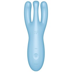 SATISFYER - THREESOME 4 VIBRADOR APP ROSA