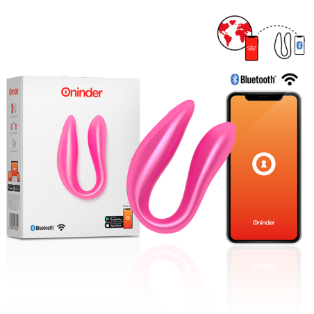 ONINDER - LISBOA ESTIMULADOR PUNTO G and CLÍTORIS ROSA - APP GRATUITA ROSA
