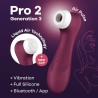 SATISFYER - PRO 2 GENERACIÓN 3 GRANATE BLUETOOTH and APP