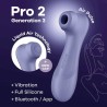 SATISFYER - PRO 2 GENERACIÓN 3 GRANATE BLUETOOTH and APP