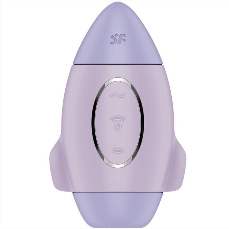 SATISFYER - MISSION CONTROL LILA VIBRADOR PEQUEÑO DE DOBLE IMPULSO SATISFYER - MISSION CONTROL LILA VIBRADOR PEQUEÑO DE DOBLE IMPULSO