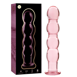 NEBULA SERIES BY IBIZA - MODELO 10 DILDO CRISTAL TRANSPARENTE 16.5 CM -O- 3.5 CM