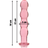 NEBULA SERIES BY IBIZA - MODELO 10 DILDO CRISTAL TRANSPARENTE 16.5 CM -O- 3.5 CM