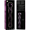 NEBULA SERIES BY IBIZA - MODELO 13 DILDO CRISTAL TRANSPARENTE 18 CM -O- 3.5 CM