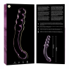NEBULA SERIES BY IBIZA - MODELO 14 DILDO CRISTAL TRANSPARENTE 18.5 CM -O- 3 CM