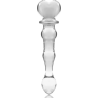 NEBULA SERIES BY IBIZA - MODELO 21 DILDO CRISTAL TRANSPARENTE 20.5 CM -O- 3.5 CM
