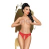 PENTHOUSE - NAUGHTY VALENTINE TANGA NEGRO S-M