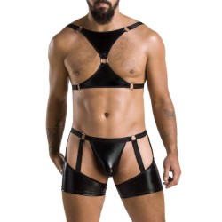 PASSION - 047 SET ARON NEGRO S-M