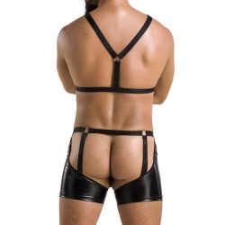 PASSION - 047 SET ARON NEGRO S-M