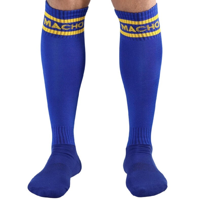 MACHO - CALCETINES LARGOS TALLA ÚNICA ROJO