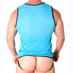MACHO - CAMISETA AZUL S-M