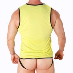 MACHO - CAMISETA AMARILLO S-M