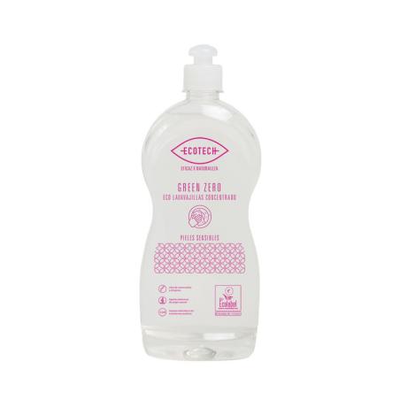 Lavavajillas mano concentrado Green Zero (pieles sensibles) 750ml Ecotech