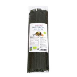 Espaguetti integral con algas tierra y mar bio 250g Algamar