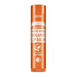 Balsamo labial de naranja y jengibre bio Dr. Bronner's