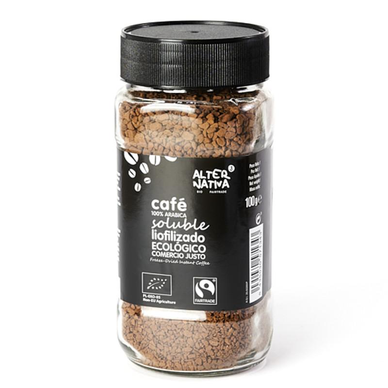 Cafe soluble liofilizado bio 100 g Alternativa 3