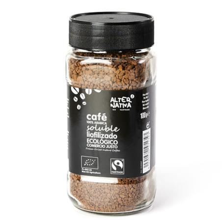 Cafe soluble liofilizado bio 100 g Alternativa 3
