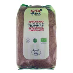 Azucar de caña mascobado de Filipinas bio 1 kg Alternativa 3