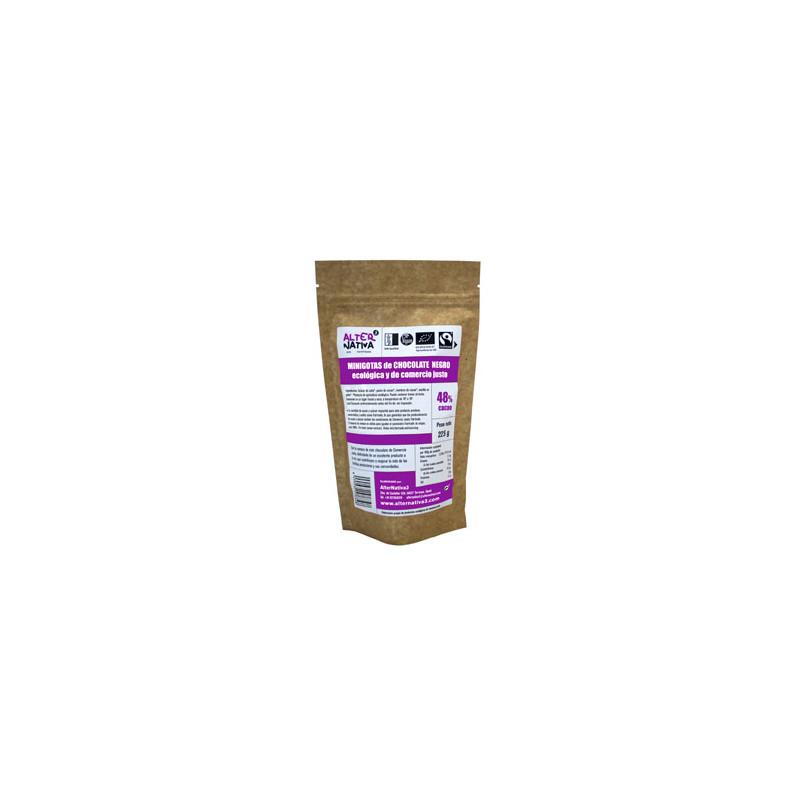 Mini gotas de chocolate 48% bio 225 g Alternativa 3