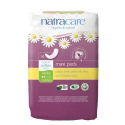 Compresa regular (maxi pads) 14 unidades Natracare