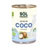 Leche de coco para cocinar lata Bio 400ml Sol Natural