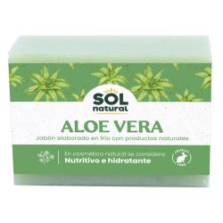 Jabon de aloe vera 100 g Sol Natural