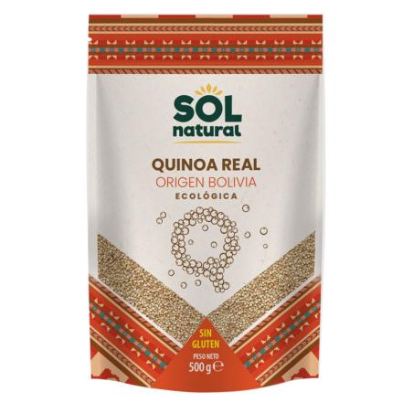 Quinoa Real sin gluten bio 500g Sol Natural