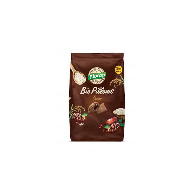 Cereales rellenos de chocolate negro 300 g Biocop