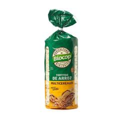 Tortitas de arroz multicereales s/g bio 200g Biocop