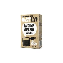 Crema de avena líquida para cocinar cuisine bio 250 ml Oatly