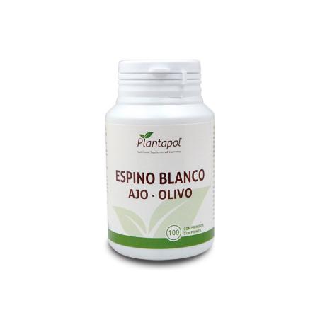 Espino blanco, Ajo y Olivo 100 Comprimidos Plantapol