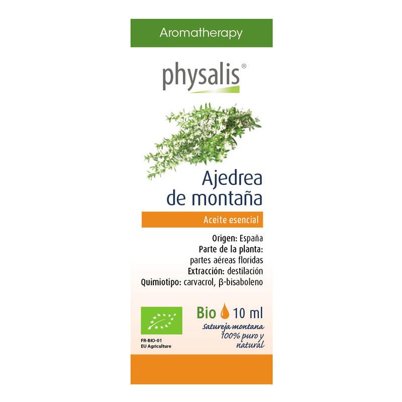 Aceite esencial de ajedrea bio 10 ml Physalis Aceite esencial de ajedrea bio 10 ml Physalis