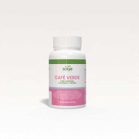 Cafe verde, garcinia, chitosan y cromo 650mg 90 capsulas Sotya