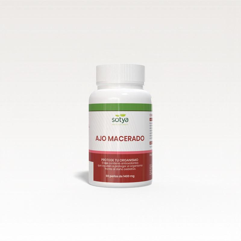 Ajo macerado 1400mg 60 perlas Sotya