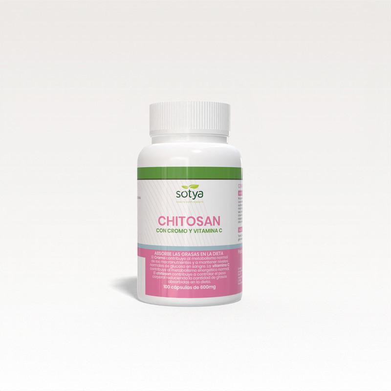 Chitosan 600mg 100 capsulas Sotya