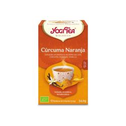 Yogi tea Curcuma Naranja Bio 17 filtros BIO