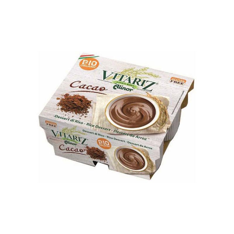 Postre de arroz chocolate Bio 4x100g Vitariz Postre de arroz chocolate Bio 4x100g Vitariz