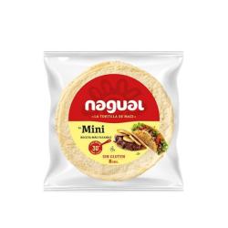 Tortilla de maiz especial Mini Tacos sin gluten 110g Nagual