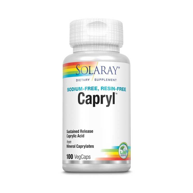 Capryl™ Acido caprilico 100vcaps Solaray Capryl™ Acido caprilico 100vcaps Solaray
