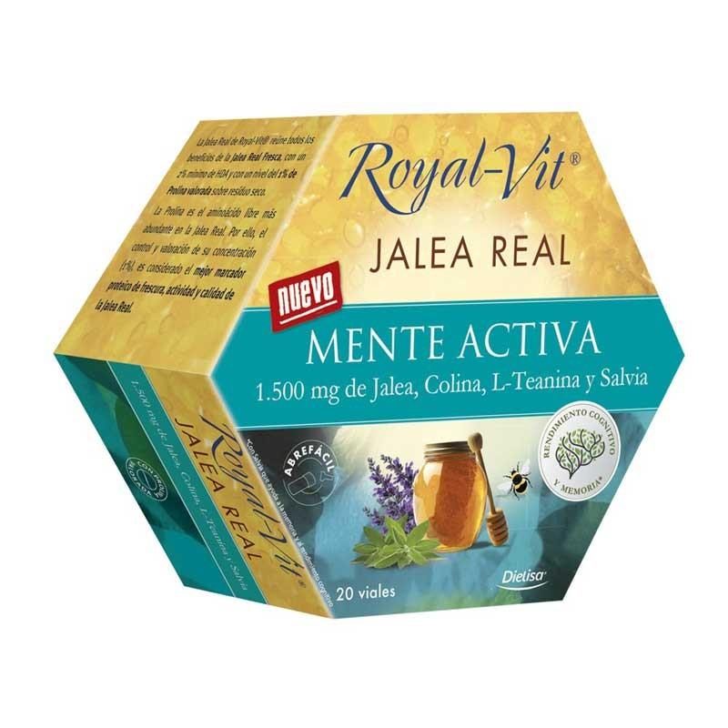 Jalea real Mente Activa 20 viales Royal-Vit Dietisa Jalea real Mente Activa 20 viales Royal-Vit Dietisa