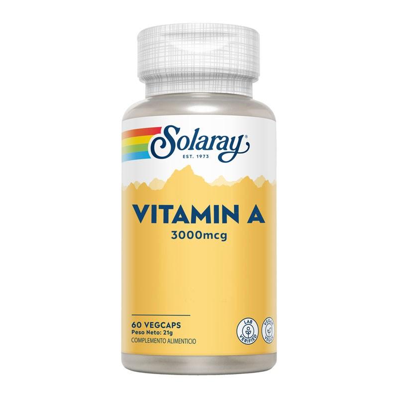 Vitamina A 3000mcg 60 vcaps Solaray Vitamina A 3000mcg 60 vcaps Solaray