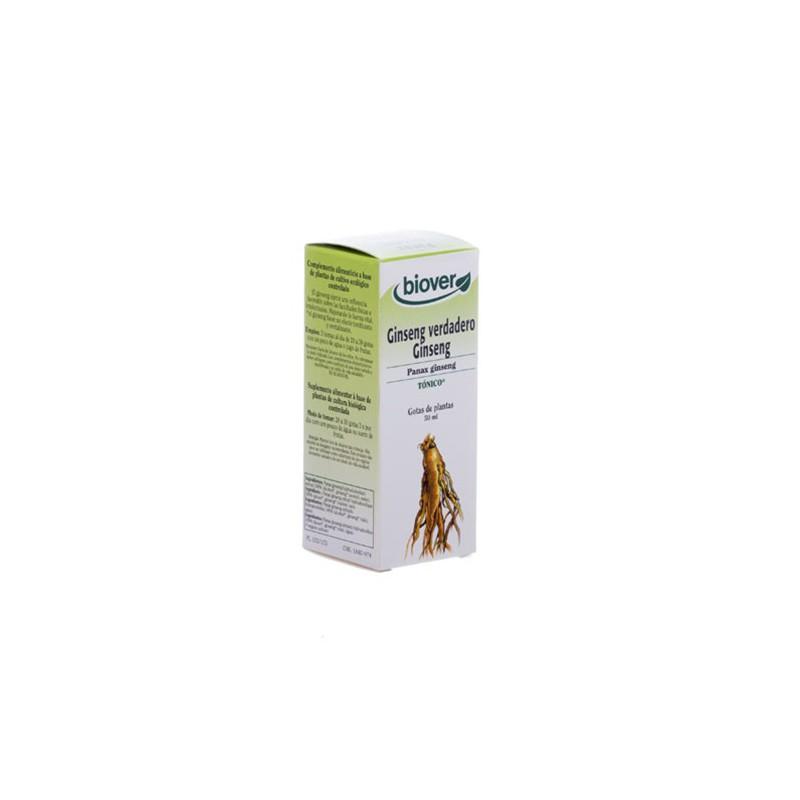 Tintura Ginseng-Panax Ginseng Bio 50ml Biover Tintura Ginseng-Panax Ginseng Bio 50ml Biover