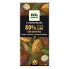 Tableta chocolate 80% con Eritritol bio 70g Sol Natural